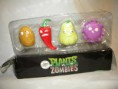 Figuras de goma Plantas vs Zombies